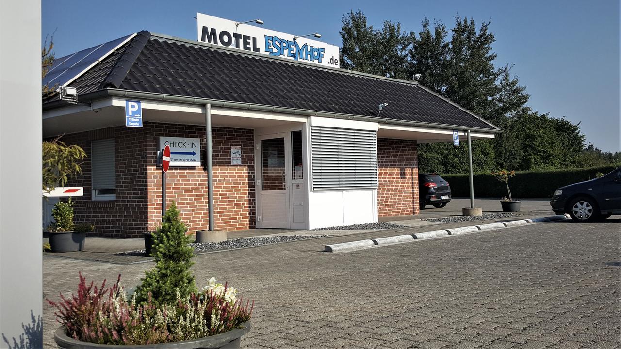 Motel Espenhof Ladbergen Exterior foto